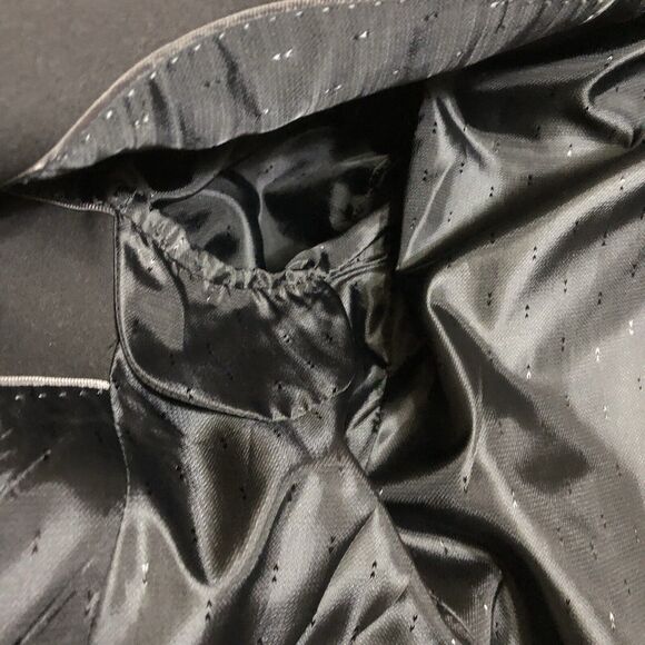 Angelo Rossi Solid Black Hand Tailored Performance Stretch Blazer Men’s 40L - Picture 14 of 16